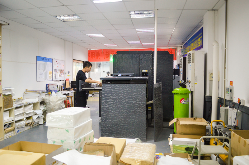 印特麗HP7800、HP5500數(shù)碼印刷機